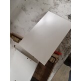 vidaXL Hangkast Riga Oude Hout en Wit 50 x 31 x 40 cm Bewerkt hout