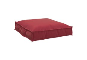 vidaXL Palletkussen Zitting Wijnrood 70x70cm - 50% Korting!