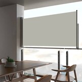 Uittrekbaar Tuinscherm 80x300cm Crème - 40% Korting