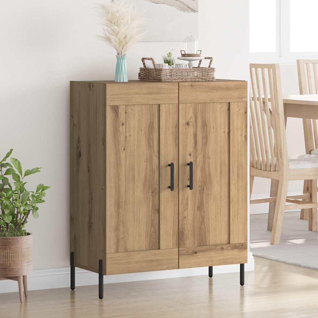 vidaXL Dressoir Artisan Eiken 69,5 x 34 x 90 cm