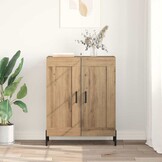 vidaXL Dressoir Artisan Eiken 69,5 x 34 x 90 cm