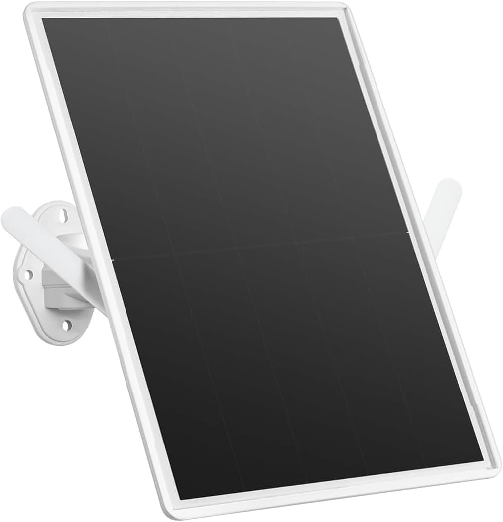 Outdoor Solar 4G router voor bewakingscamera's, ondersteunt SIM/VSIM-kaarten, ingebouwde 20.000 mAh batterij en 15 W zonnepaneel, verbindt tot 8 beveiligingscamera's en slaat gegevensverkeer