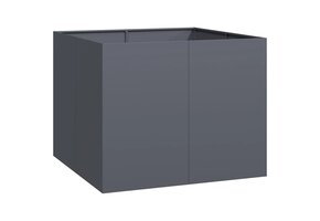 Plantenbak Staal Antraciet 100x100x80 cm - 35% Korting