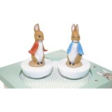 Trousselier Peter Rabbit Dansende Muziekdoos - Groen - 11,5 x 8,5 x 11,5 cm