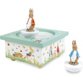 Trousselier Peter Rabbit Dansende Muziekdoos - Groen - 11,5 x 8,5 x 11,5 cm