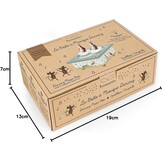 Trousselier Peter Rabbit Dansende Muziekdoos - Groen - 11,5 x 8,5 x 11,5 cm