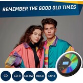 Draagbare CD-speler Bluetooth AUX FM-radio - 29% Korting