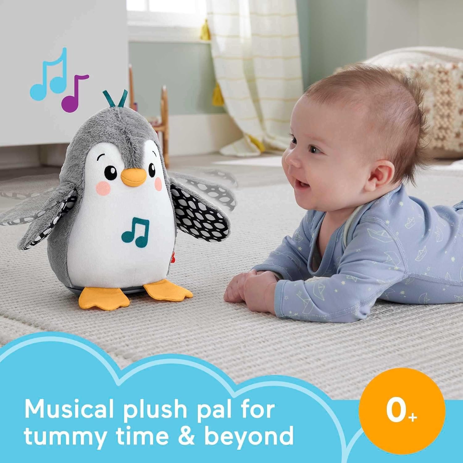 Zintuiglijk Baby Pinguïn Speelgoed - Muziek & Beweging, 59% Korting!