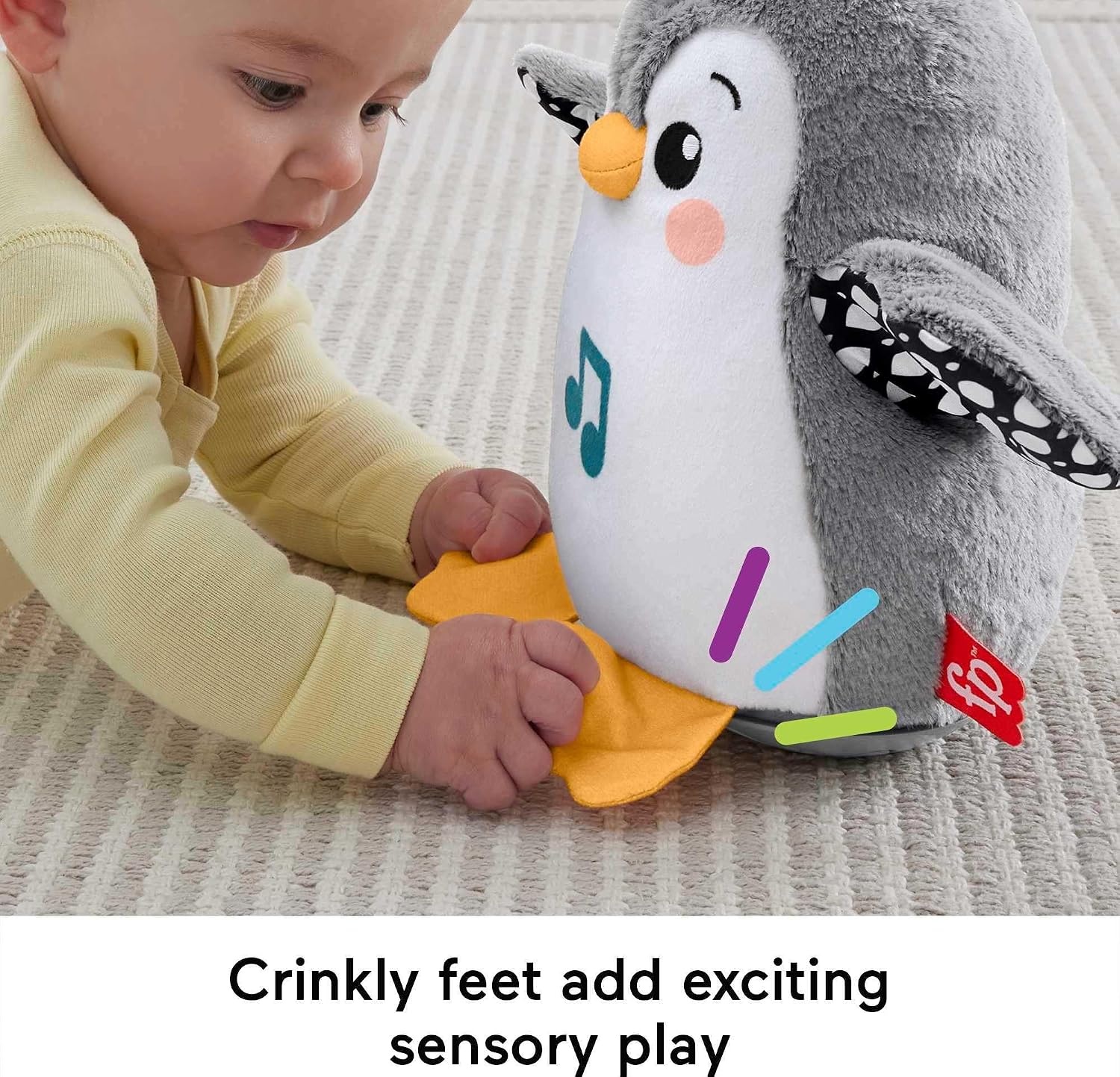 Zintuiglijk Baby Pinguïn Speelgoed - Muziek & Beweging, 59% Korting!