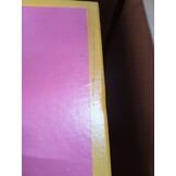vidaXL Tv-meubel 110x30x40 cm massief mangohout roze