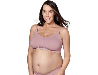 Medela Keep Cool Naadloze zwangerschaps- en borstvoedingsbeha met 6 ademende zones, zachte en elastische stof en extra ondersteuning