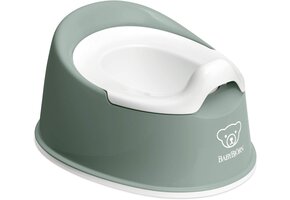 Plaspot BabyBjörn Diepgroen/Wit - Compact & Comfortabel - 33% Korting