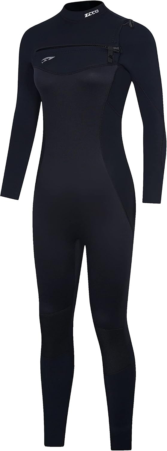 ZCCO Neopreenpak voor dames en heren, 3 mm, neopreen thermisch badpak voor heren en dames, lang duikpak voor surfen, speervissen, duiken, snorkelen, kajakken