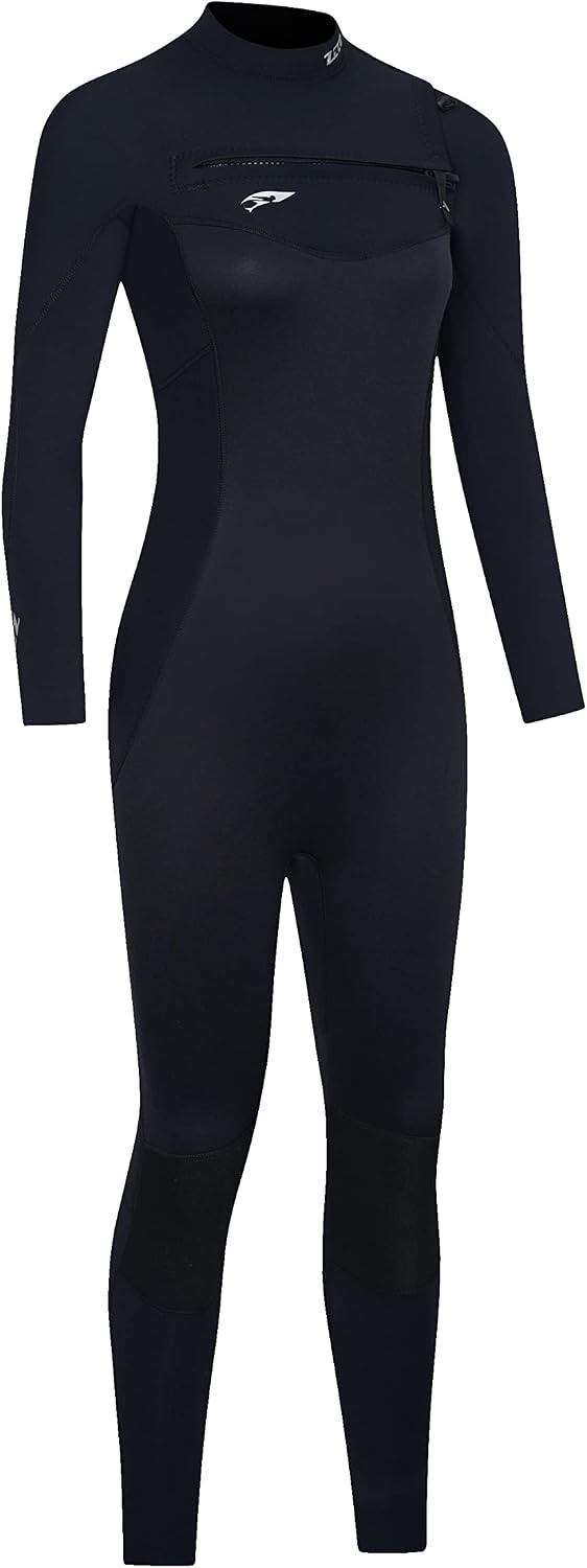 ZCCO Neopreenpak voor dames en heren, 3 mm, neopreen thermisch badpak voor heren en dames, lang duikpak voor surfen, speervissen, duiken, snorkelen, kajakken