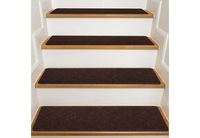 Antislip Trapmatten Zelfklevend | 15 Stuks | Bruin | 20x76 cm