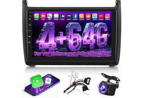 Autoradio Android VW Polo (08-20) 9" IPS - Met 35% Korting!
