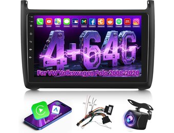 Autoradio Android VW Polo (08-20) 9" IPS - Met 35% Korting!