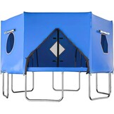 Trampoline Overkapping 427 cm Blauw - 54% Korting!