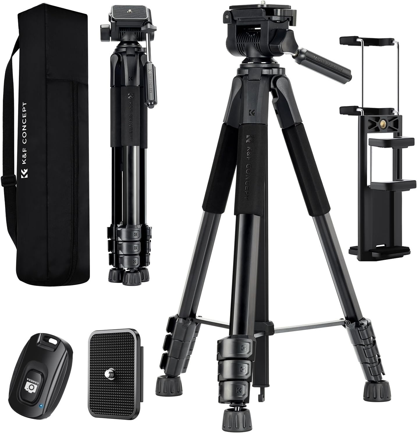 Lichtgewicht Reisstatief 172cm, 4kg, 34% Korting