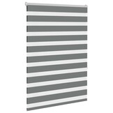 Donkergrijs Zebra Rolgordijn 95x150 cm - 32% Korting