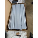 Tuinkas van Staal & PC-plaat - 100x100x85 cm - Bruin - 54% Korting