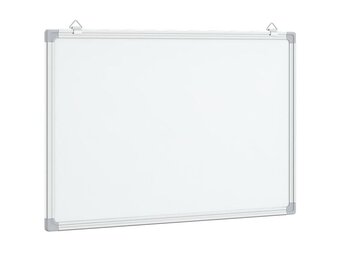 vidaXL Whiteboard magnetisch 40x30x1,7 cm aluminium