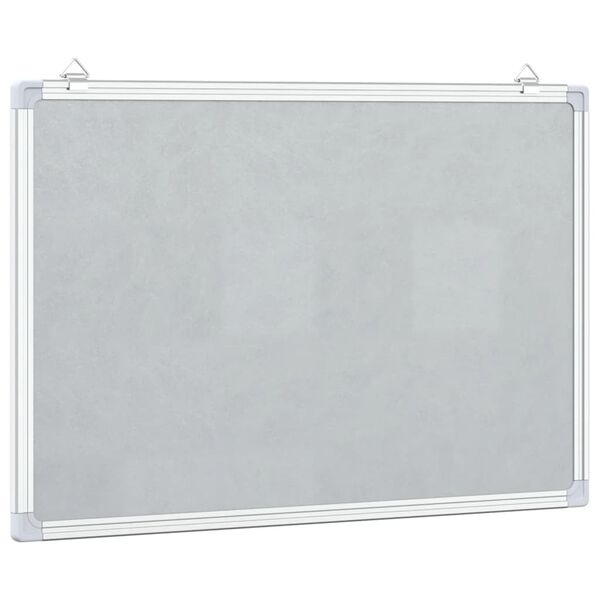 vidaXL Whiteboard magnetisch 40x30x1,7 cm aluminium