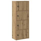 VidaXL Boekenkast 40x102 cm Bewerkt Hout - Artisanaal Eiken met 59% Korting