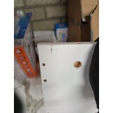 VidaXL Tuinbank Grenenhout Wit - 54% Korting