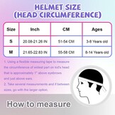 Kinderhelm Kleurverloop Roze-Paars-Groen | Maat S | Skateboard & Fiets | 33% Korting