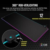 RGB Gaming Muismat XL 930x400mm, 4mm dik - 53% Korting