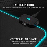 RGB Gaming Muismat XL 930x400mm, 4mm dik - 53% Korting