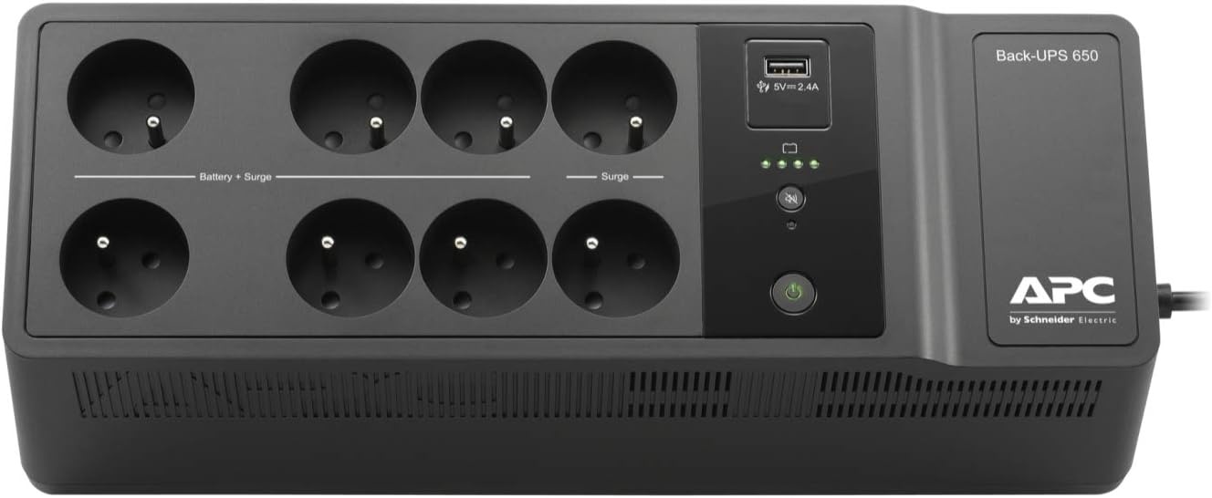 UPS 650VA / 400W met Korting: Veilige Stroom voor Thuis & Kantoor