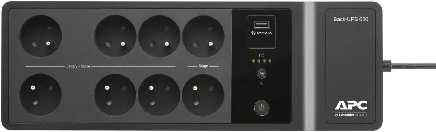 UPS 650VA / 400W met Korting: Veilige Stroom voor Thuis & Kantoor