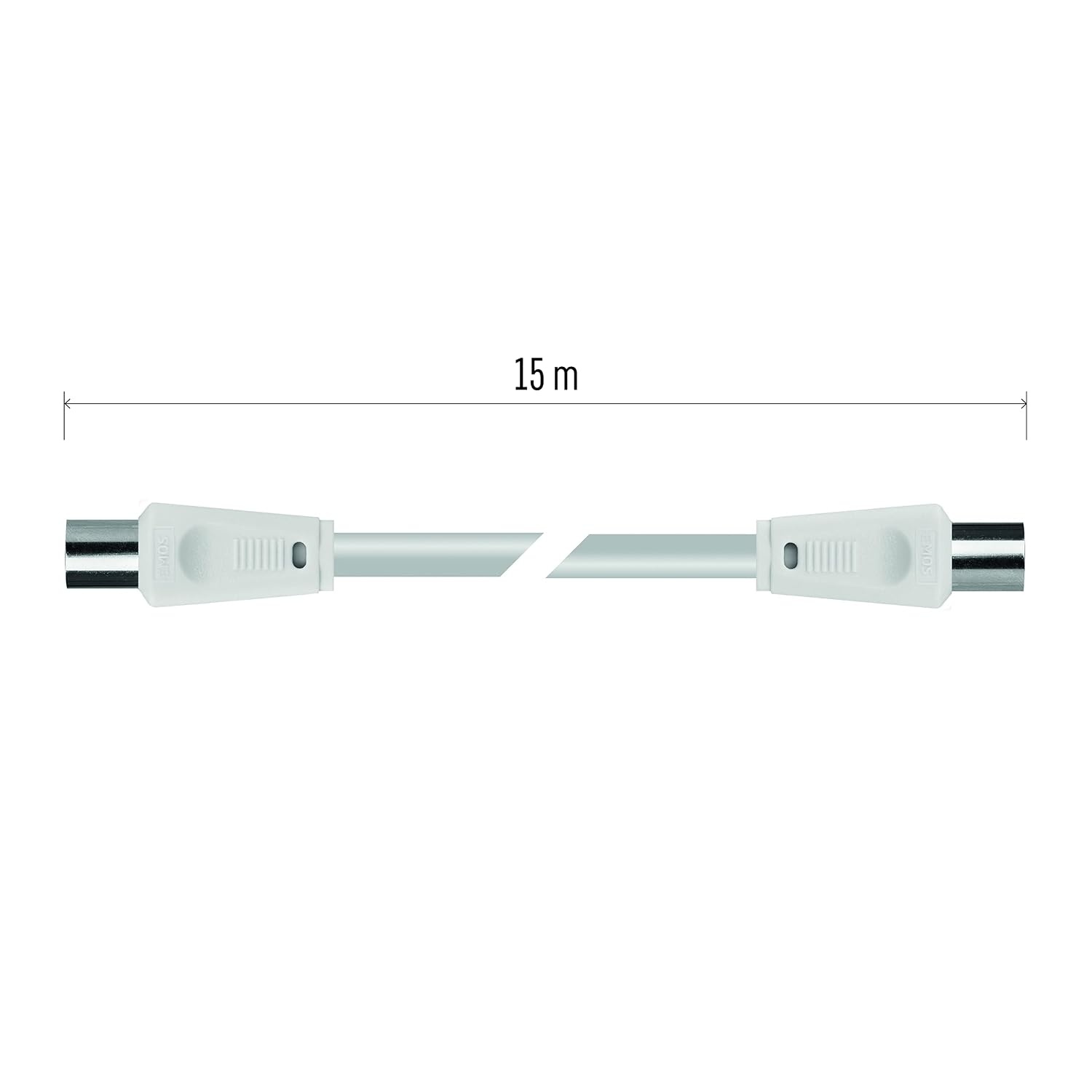 Antennekabel 15m Dubbel Afgeschermd - 56% Korting