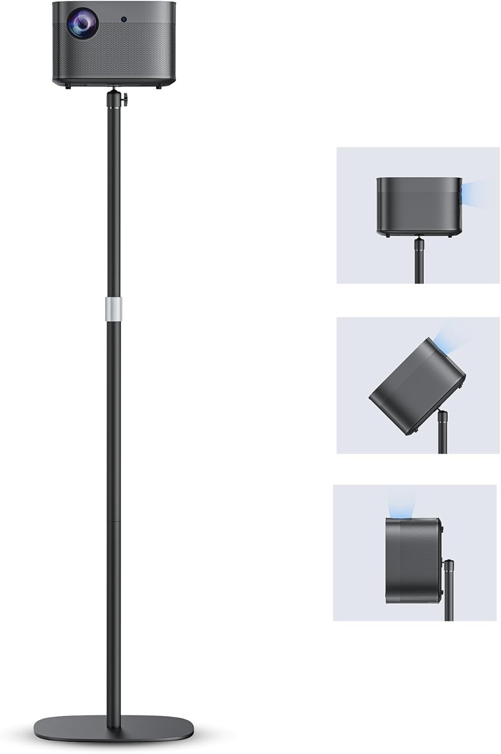 Projectorstandaard Metaal 50-125 cm Verstelbaar 360° Draaibaar - 74% Korting