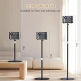 Projectorstandaard Metaal 50-125 cm Verstelbaar 360° Draaibaar - 74% Korting