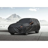Kayme 7 Layer Car Cover Waterdicht Ademend, Full Garage Car Cover voor Zon Regen Bescherming, Cover voor SUV Compatibel met GLC, Audi Q5, BMW X3, Cover voor SUV (460 tot 485 cm) YL