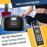 KLIM CD & Cassettespeler met Bluetooth & Radio - 34% Korting!