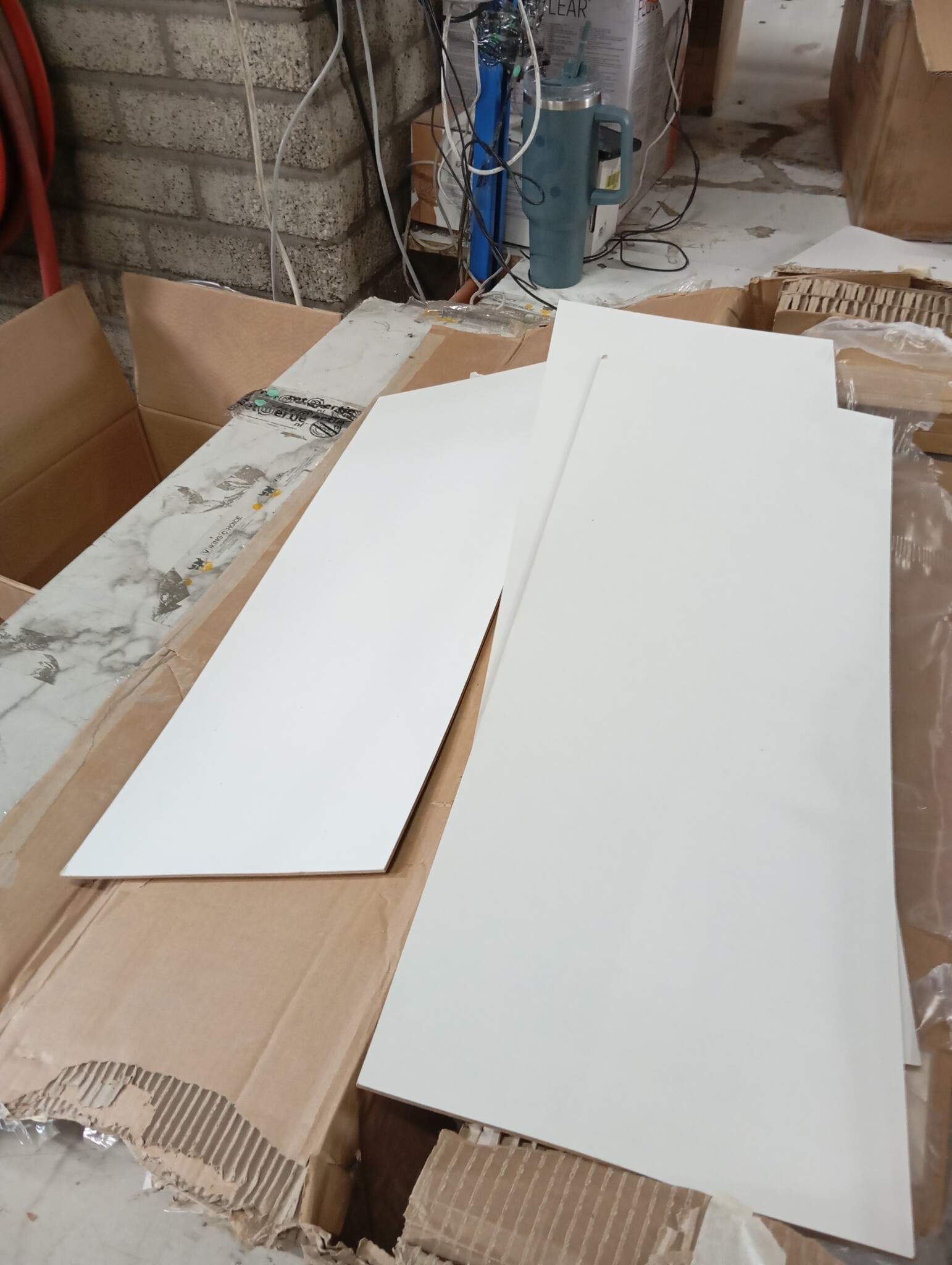 VidaXL Wasmachinekast Wit - 70,5x25,5x90 cm | 53% Korting
