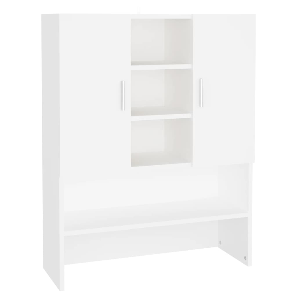VidaXL Wasmachinekast Wit - 70,5x25,5x90 cm | 53% Korting