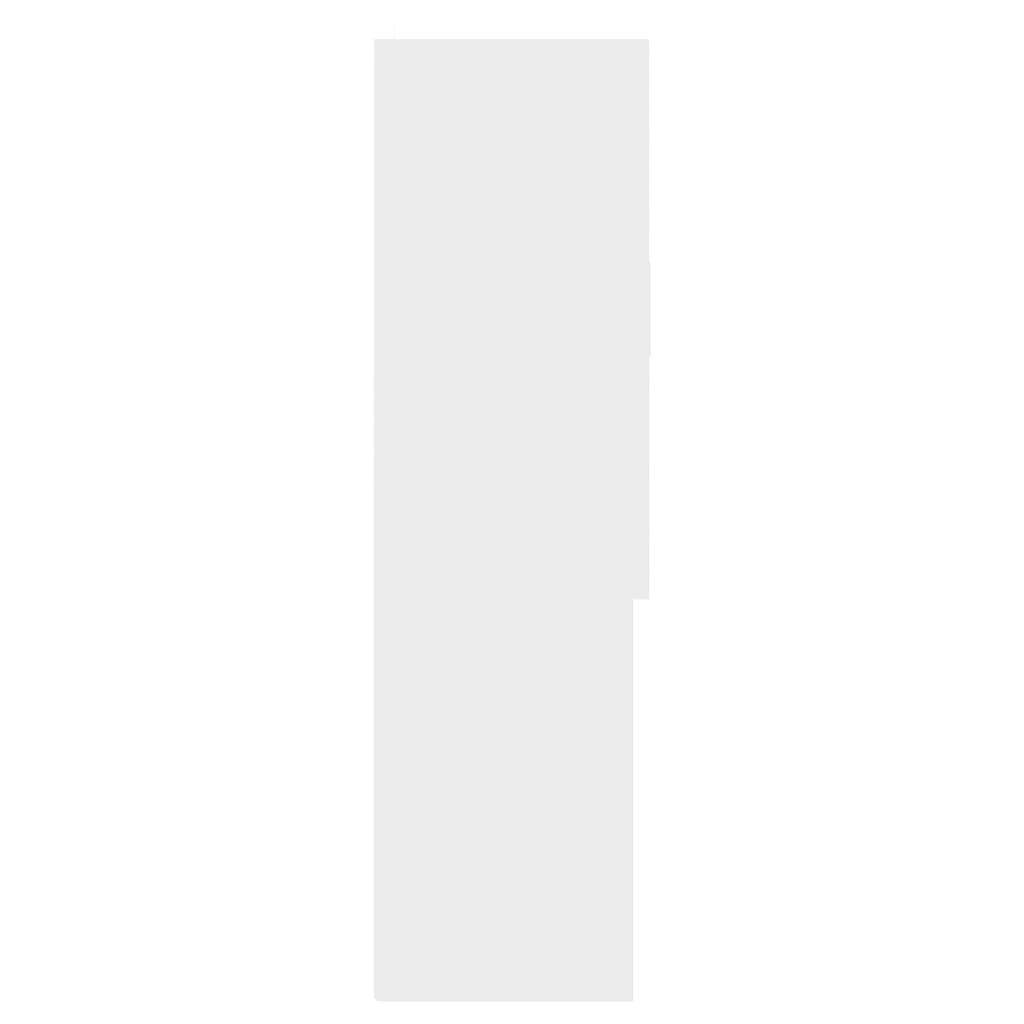 VidaXL Wasmachinekast Wit - 70,5x25,5x90 cm | 53% Korting