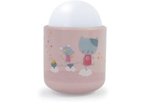 Roze Kinder Nachtlampje - 70u Batterij - USB Oplaadbaar