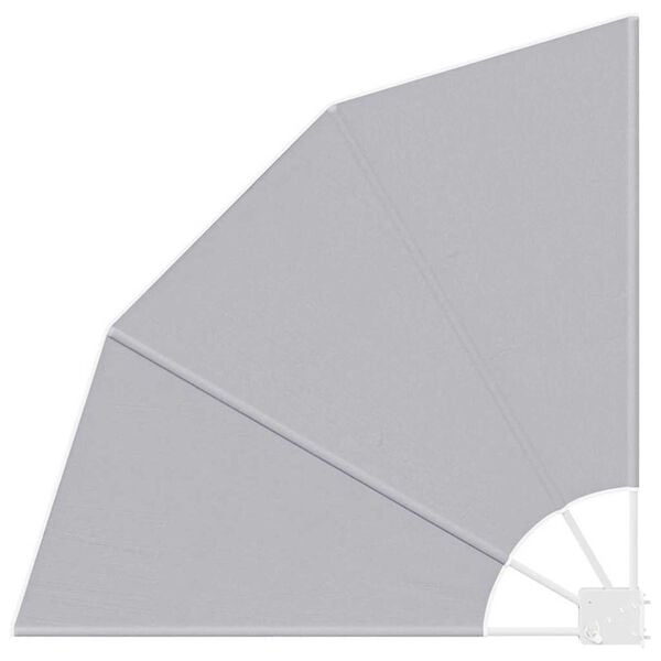 Balkon Privacy Scherm Grijs 115x115cm - 33% Korting!