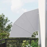 Balkon Privacy Scherm Grijs 115x115cm - 33% Korting!