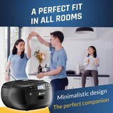 KLIM CD/Cassette Speler met Bluetooth & Radio - 53% Korting
