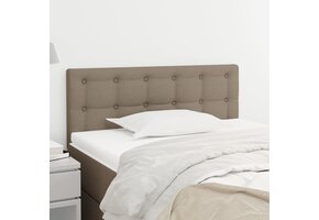 vidaXL Hoofdbord Taupe 90x5x78/88 cm - 50% Korting