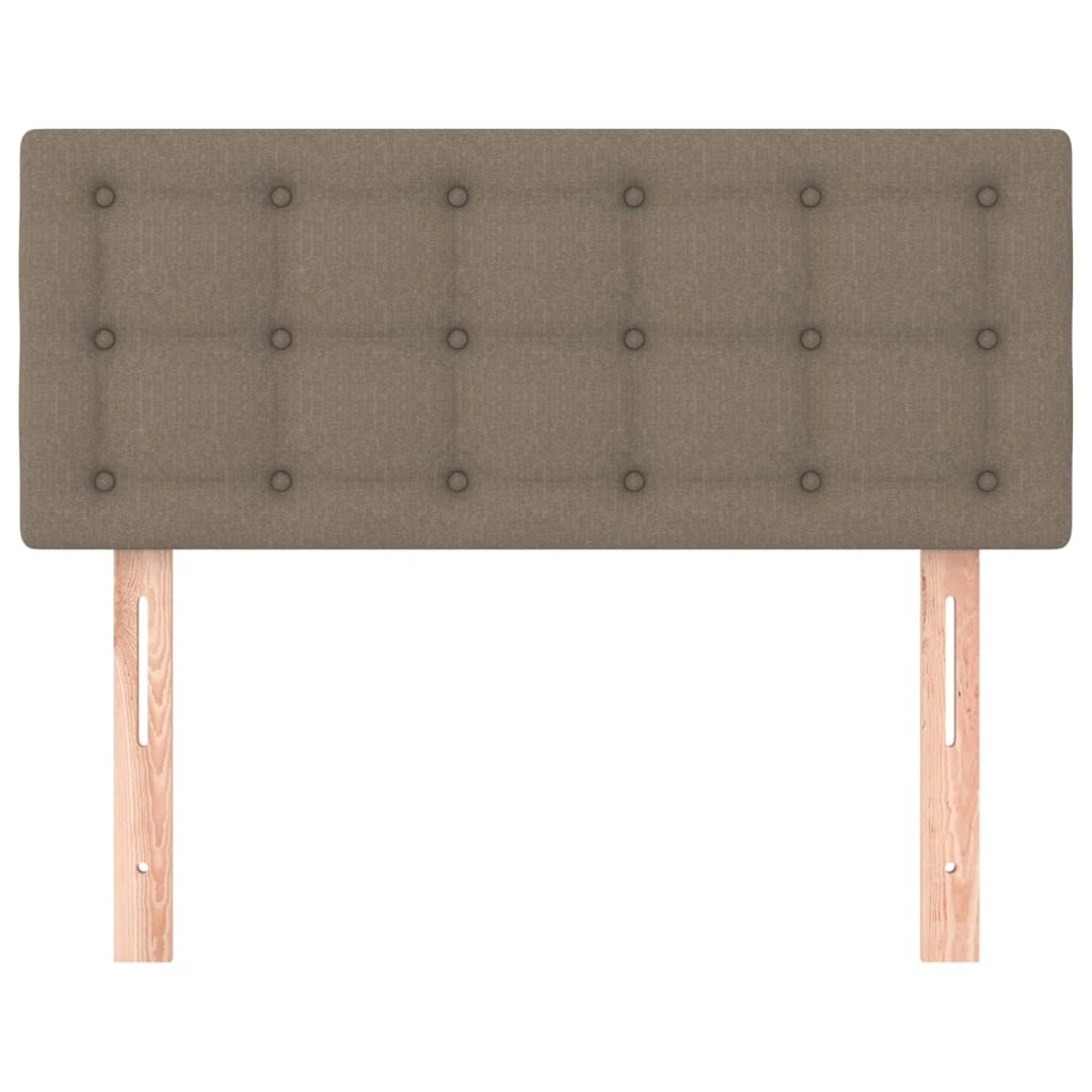 Hoofdbord Stof Taupe 90x5x78/88 cm - 59% Korting