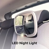 Baby Achterbankspiegel met LED & Afstandsbediening - 59% Korting