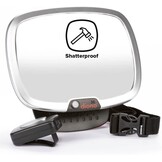 Baby Achterbankspiegel met LED & Afstandsbediening - 59% Korting